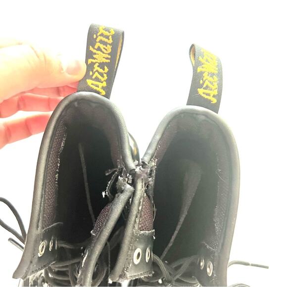 Dr. Martens Black Doc Boots size 4 M 5 L - Picture 3 of 9